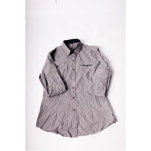 long sleeves shirt for man-gray-XL