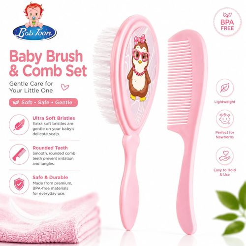 Baby Hair Brush & Comb Set
