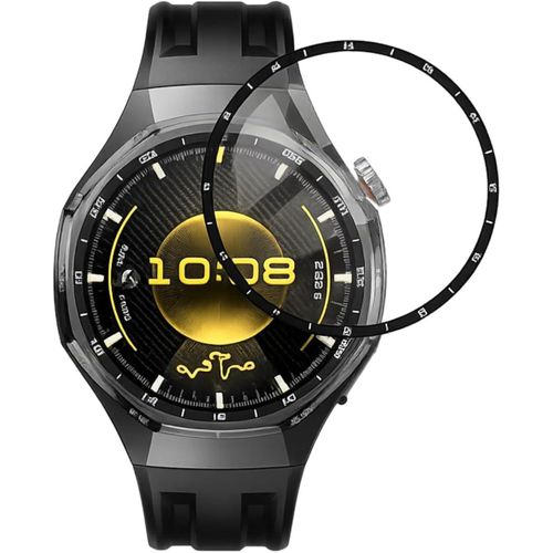 Screen Protector For Huawei Watch GT6 Pro 46MM – HD Clarity, 3D Curved Edge Screen, Anti-Scratch, Ultra Shatterproof, Ultra Touch Sensitivity, Easy To install – Not A Glass