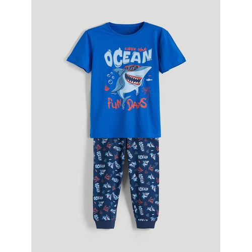 Printed Boy's Pajama Set