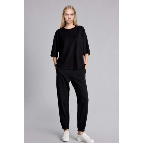 jogger Basic Thin Sweatshirt Fabric Trousers