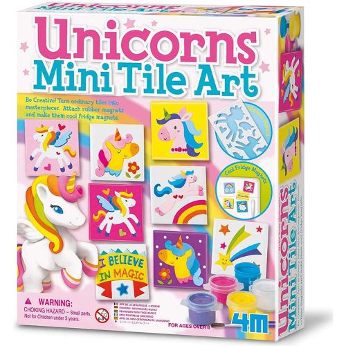 Creative Craft Unicorns Mini Tile Art - 04740