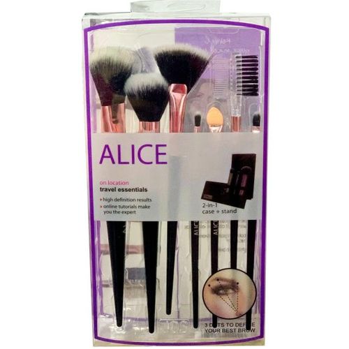 ALice Travel Essentials Kit Brush Multi-Color