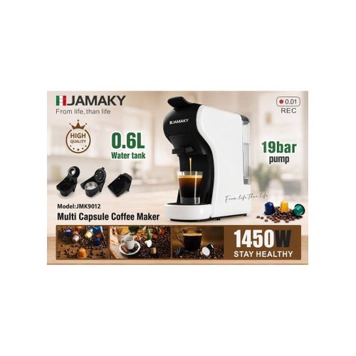 Multi-Capsule 3-in-1 Coffee Machine - Capsule & Ground Coffee