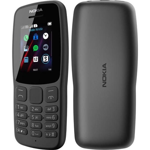 موبايل نوكيا Nokia موبيل 106 -رمادى من جوميا
