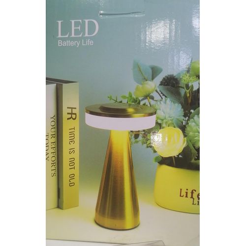 غطاء مصباح معدني بتقنية اللمس LED (فاخر لغرفة النوم والمكتب)
