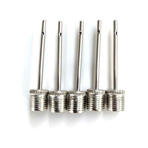 Lion Strike Stainless Steel Needle Ball Pump for inflating sports balls, footballs, basketballs, rugby balls, netball, volleyball, handball, and water polo balls