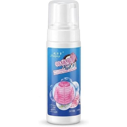 Waterless Dry Cleaning Foam for Jackets & Winter Wear – Instant Stain Remover & Fabric Protector