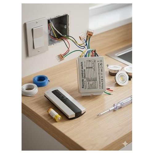 4-outlet multi-outlet power strip with safety on/off switch and 3-meter long cable – versatile for office and home