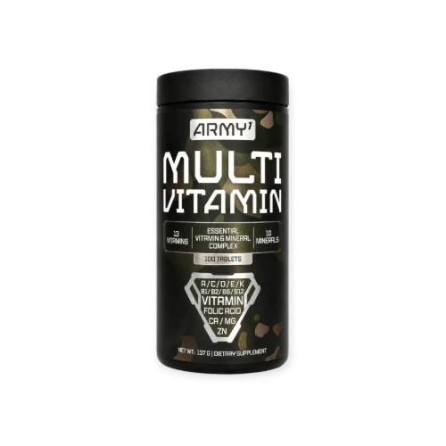Multivitamin 100 Tablets 50 Servings - 50-Day Supply - Advanced Immune, Energy & Performance Support Matrix - Non-GMO & Gluten-Free