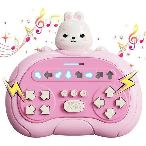 Fast Push Game Fidget Toys Handle Upgraded Flashing Quick Press Games Pro for Travel Games for Car Ride, Board Games for Kids andAdultsXmas Birthday Gifts