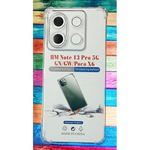 Transperent Case scratch resistant , shock resistant , long-lasting as new Compatible With Xiaomi Redmi Note 13 Pro