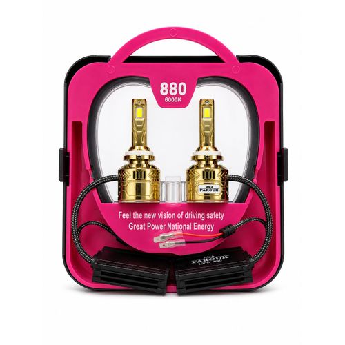 880 LED Car Headlights, 6000k - 100 Watts - ZA10 LED 880 Bulb, Super Bright