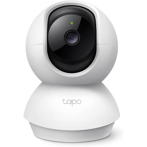 C200C Pan/Tilt Smart Home Security Wi-Fi Camera - 1080P FHD Indoor Security Camera with Night Vision, Motion Detection, 2-Way Audio, Local MicroSD Storage, Compatible with Alexa & Google Assistant