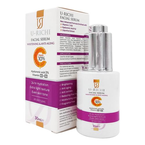 Facial Serum Vitamin C Hyaluronic Acid - 30ML