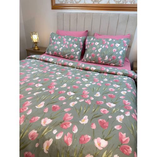 EL Amir Large bed sheet 4 pieces size 265*240