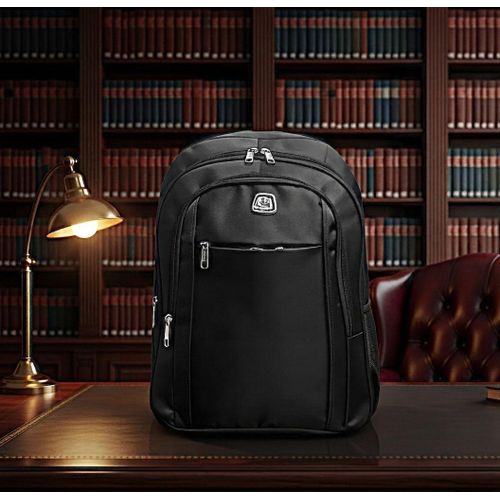 A school or laptop bag made from strong and durable materials.