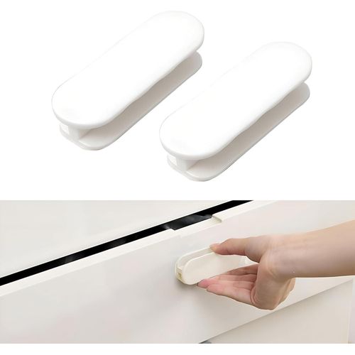 Balcony door handles - instant installation without drilling can be used on windows drawers and cabinets 2-pack