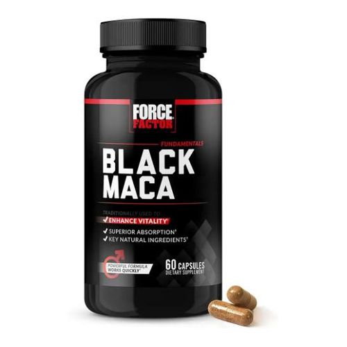 Black Maca servings 60 capsules