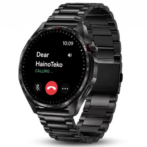 Waterproof Smart Watch RW-78 in Black with Touch Screen, Multi-Sport Modes & Activity Tracking