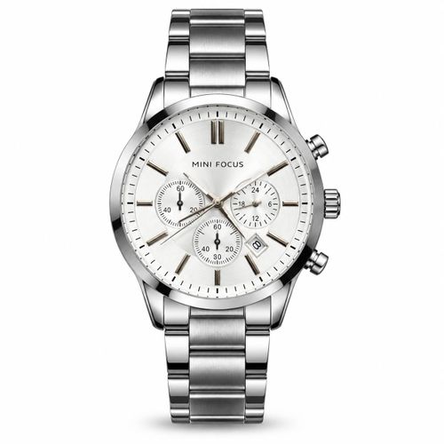 Men’s Metal Silver Watch