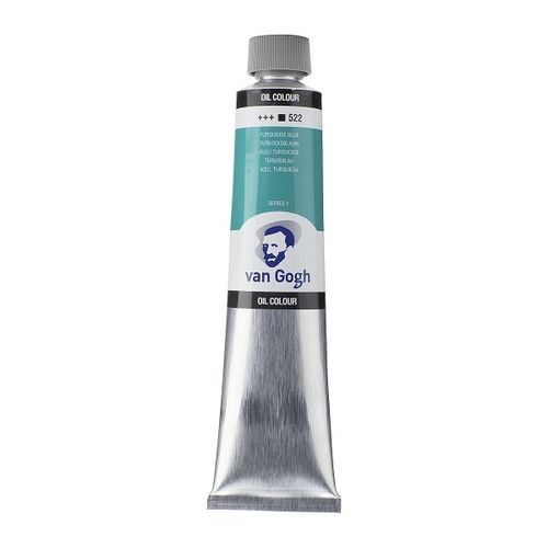 Van Gogh Oil Colour Tube 200 Ml Turquoise Blue 522
