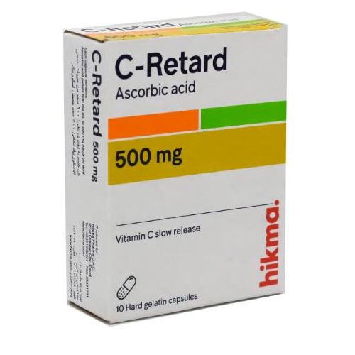 C-Retard 500mg 10 Caps