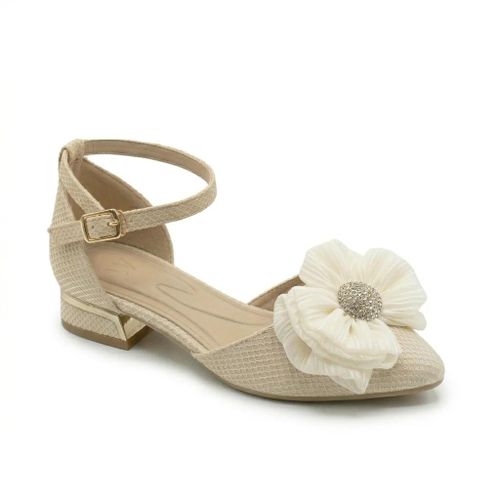 Elegant womens sandal with a luxurious and feminine design C-114-BEIGE