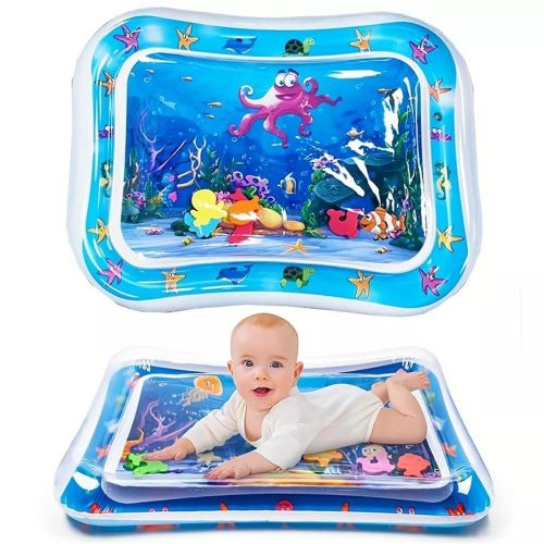 Toy Imagine Tummy Time Water Mat for Babies Sensory Play Gym for 6-12 Months Newborn Baby Essentials Water-Filled Activity Mat Baby Gifts Pack of 1