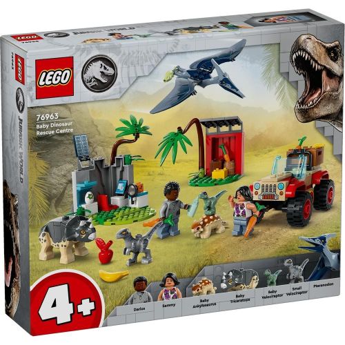Jurassic World Baby Dinosaur Rescue Center 139 Pieces - 76963