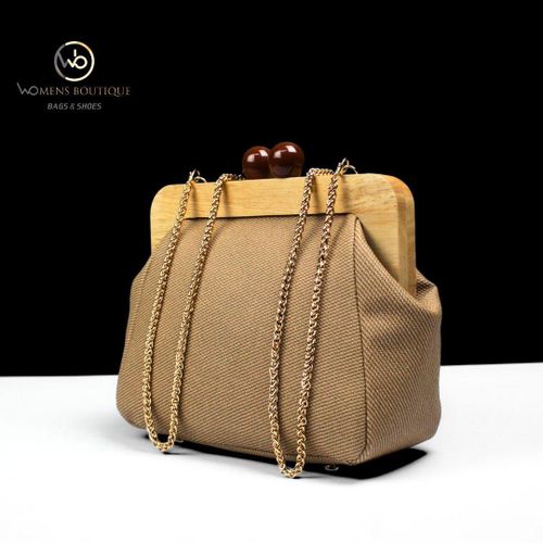 حقيبة كروس برواز خشبي-كافية