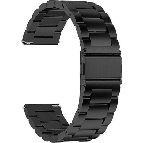 18mm Men's Metal Strap Compatible with Huawei Watch GT 6 41mm/Huawei Black
