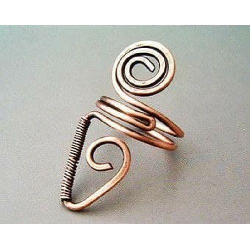 Handmade Copper Hair Accessories - 2 Pieces