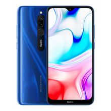 موبايل Redmi 8 ثنائي الشريحة - 6.22 بوصة - 32 جيجا/3 جيجا بايت - أزرق + هدية