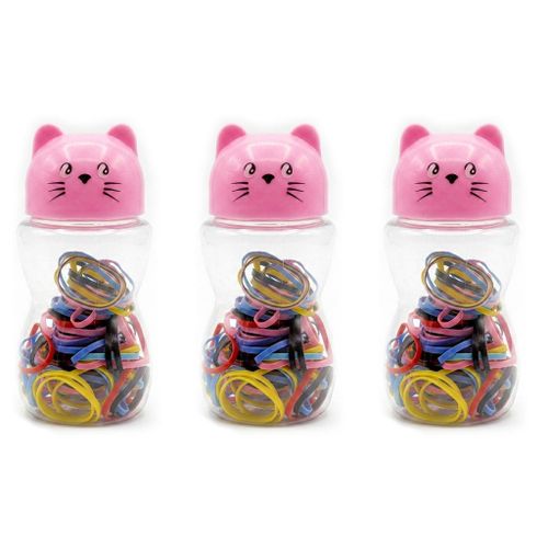 Elastic Hair Ties, Hair Scrunchies, Elastic Hair Bands for Women and Kids, Assorted Set, Pcs3