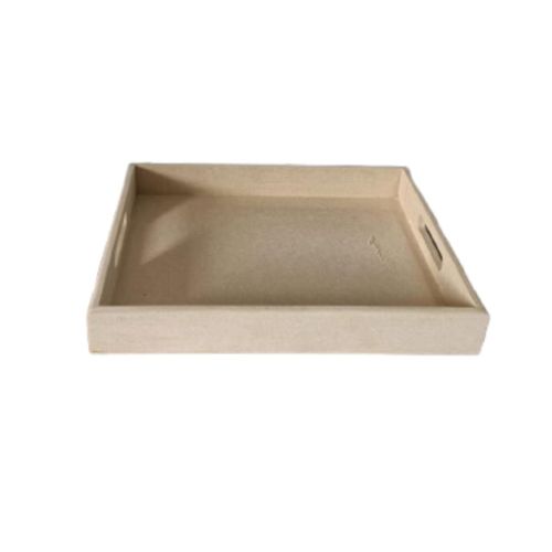 صينية خشب مستطيلة للحرف اليدوية والديكوباج