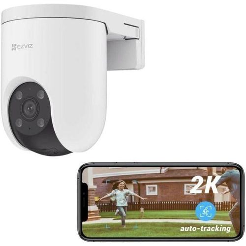 H8c Pro 2K 3MP 360° Outdoor Wi-Fi Security Camera Color Night Vision AI Human Detection