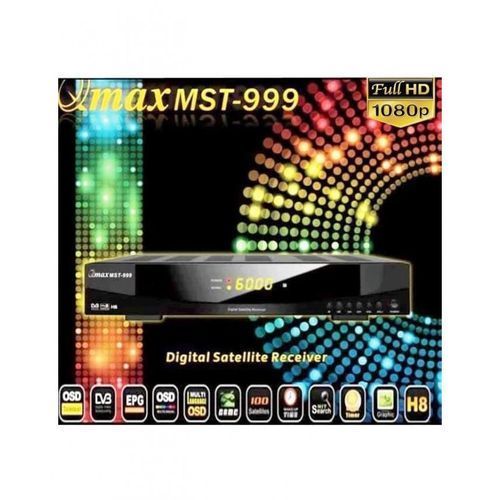 سعر Qmax Mst 999 H265 Full Hd Satellite Receiver فى مصر جوميا مصر كان بكام