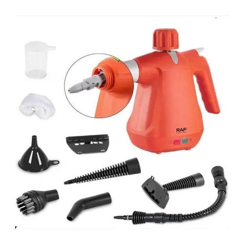 10 in 1 Steam Cleaner / 350ml Capacity / 9 Accessories / 135°C Temperature Control / 1000W (R.1372)