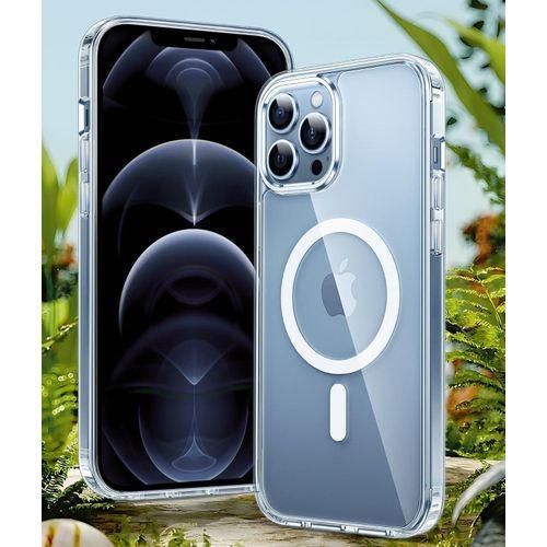 iPhone 12 Pro Max Case, Compatible with MagSafe, Clear, Military Grade Drop Protection, Shockproof, Wireless Charging