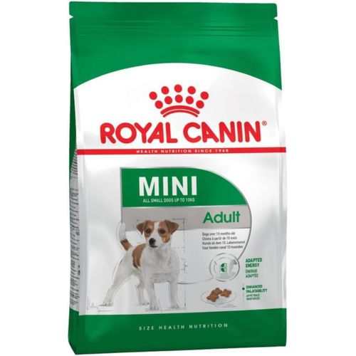 Mini Adult 4 kg Complete Food for Small Breeds Dogs Omega -3 Fatty Acids for Skin and Coat Tuned Energy Content and Adapted Croquette Size