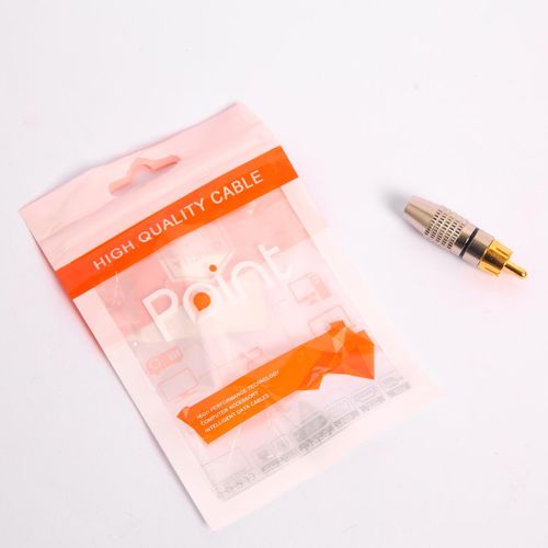 JACK AUDIO RCA MALE METAL