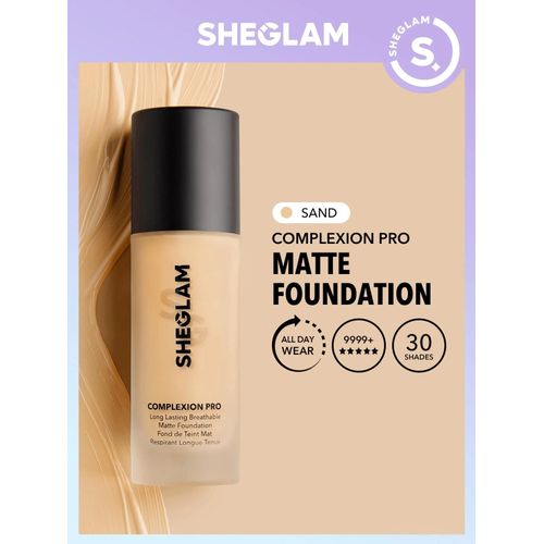 Complexion Pro Long Lasting Breathable Matte Foundation-Sand