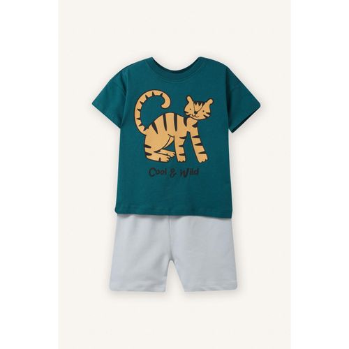 Animal Patterned 2-Pack Suit Men Baby