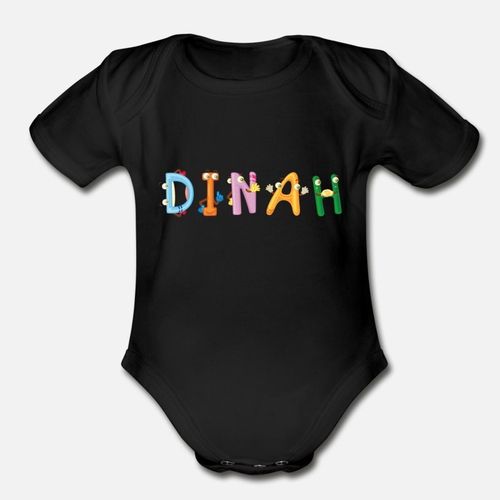 Dinah Organic Short Sleeve Baby Bodysuit