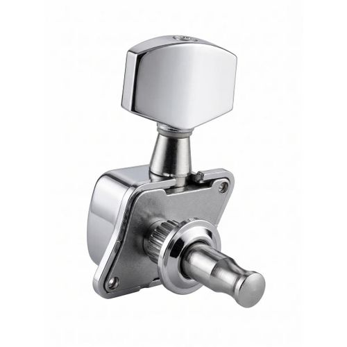 ALP-015P Guitar Tuner Machine Head – Semi-Closed Tuning Peg Winder String Adjuster Tuning Key Accessory Repair Spare Part Replacement for Acoustic & Electric Guitar – 1 Piece