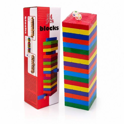 Tumbling Tower Game 54 Pieces - MA854