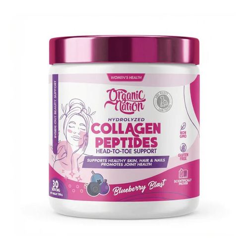 Collagen Peptides – 30 Servings (194g) – Hydrolyzed Collagen Powder with Vitamin C for Skin, Hair, Nails & Joint Support