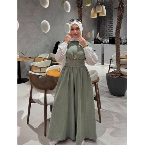 Two-piece dress high-quality material