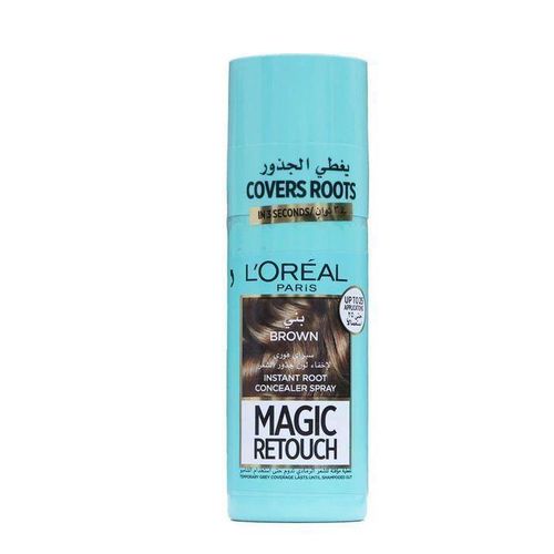 L’Oréal Paris, Root Spray, Covers Grey Roots, Magic Retouch75ml, Brown